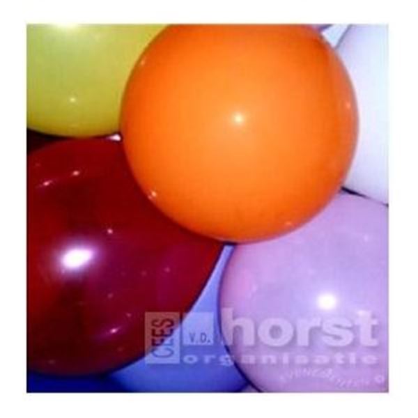 Ballonnen omtrek 90/100 cm 100 stuks assorti.