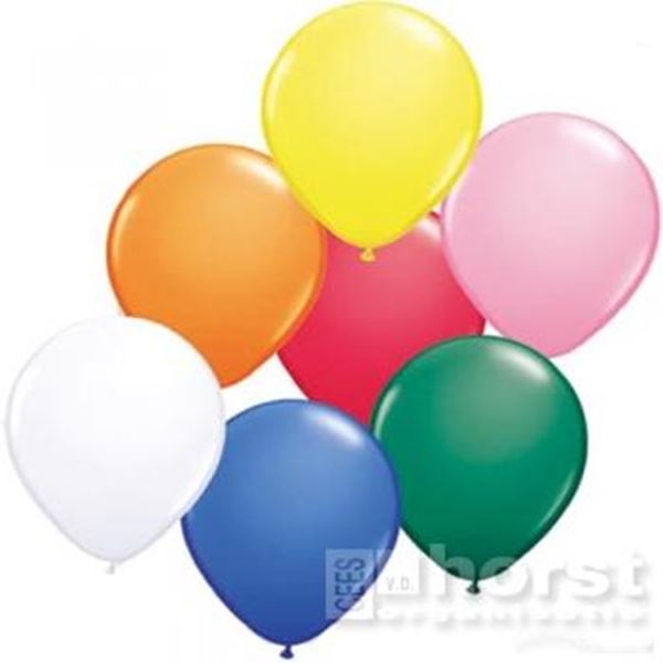 Ballonnen Metallic per 100 div.kleuren