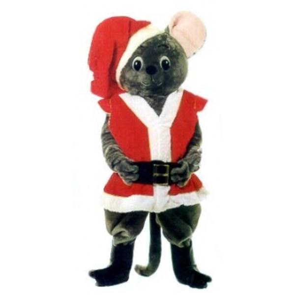 Verkoop mascotte kostuum Muis/ Kerstmuis.