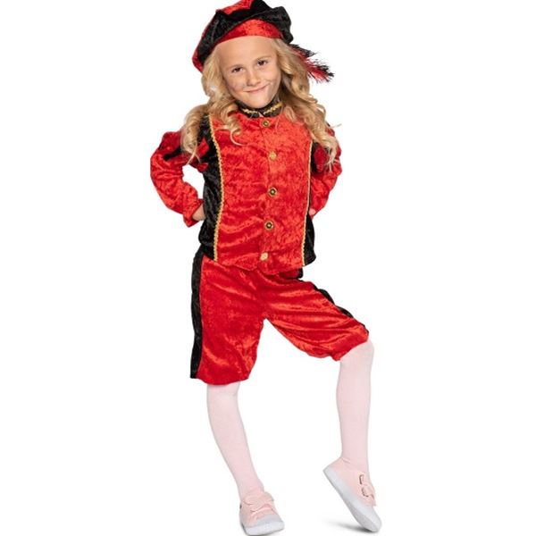 Piet rood kinderen kleur rood maat 128 Piet rood kinderen kleur rood maat 128