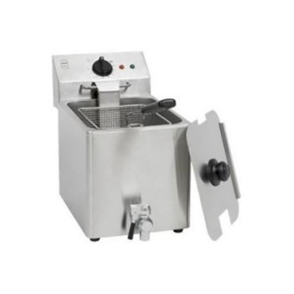 Friteuse elc. 230 Volt 8 liter voor friet/snacks/oliebollen e.d.