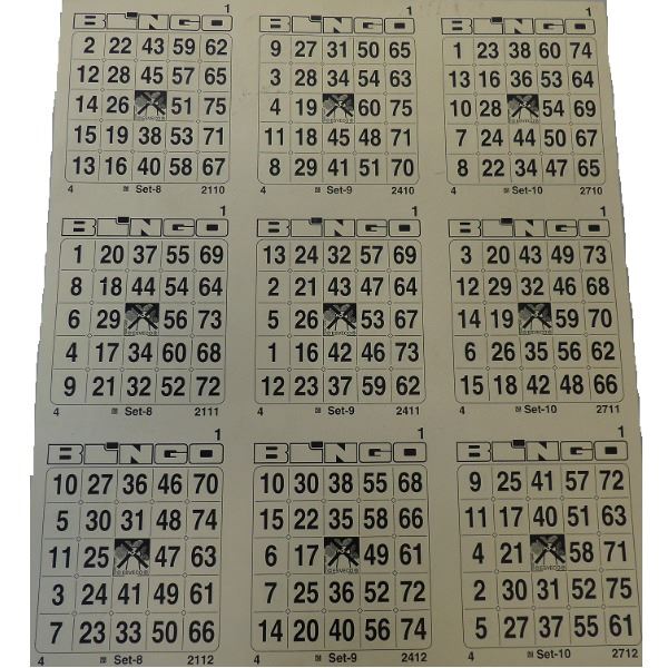 Bingo kaarten