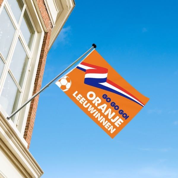 Gevelvlag Oranje Leeuwinnen