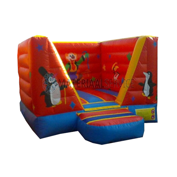 Luchtkussen / Springkussen Pinguin 3,1 x 4,3 mtr. Hoog circa 2,30 mtr.
