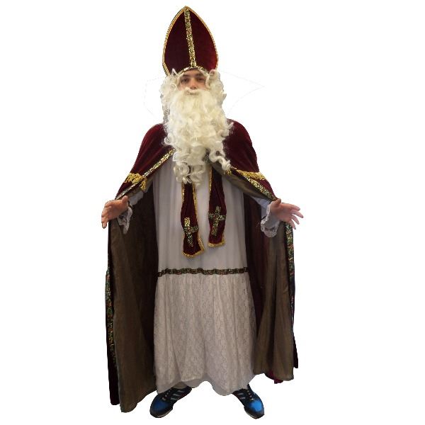 Sinterklaas eenvoudig maar wel compleet Maat One size.