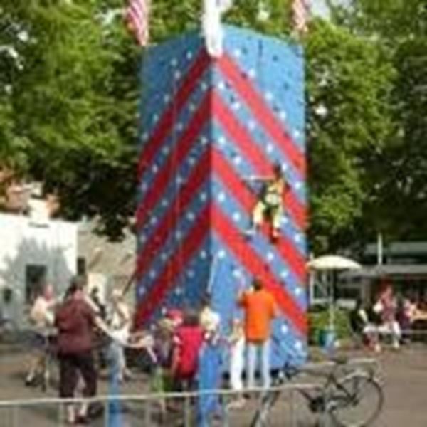 Stars en stripes klimwand